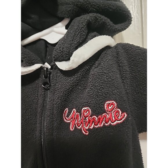 Disney Baby Minnie Mouse Infant One Piece Hooded Outfit 0-3 Months Costume - Picture 2 of 6